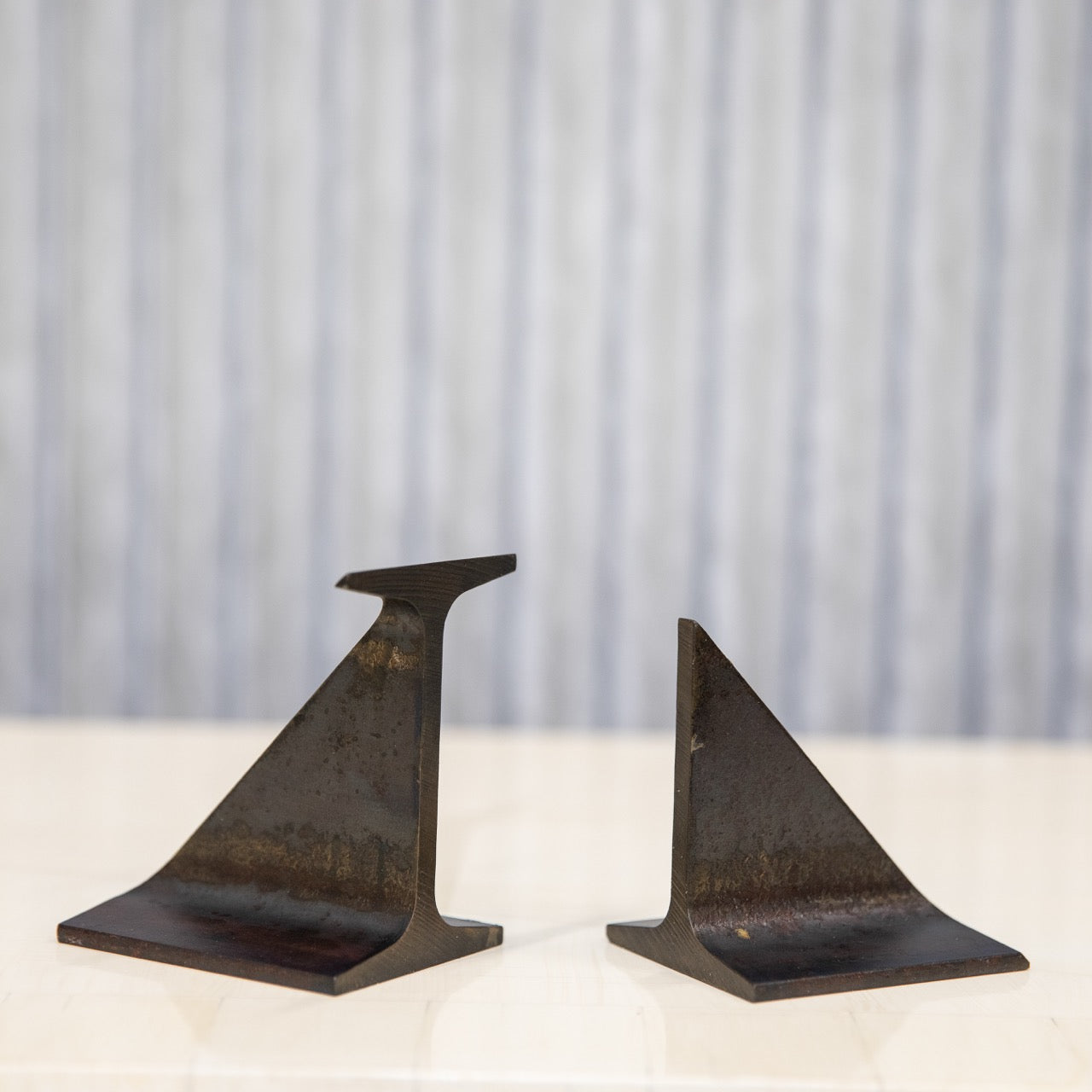 I-Beam Bookend (S/gunmetal finish)